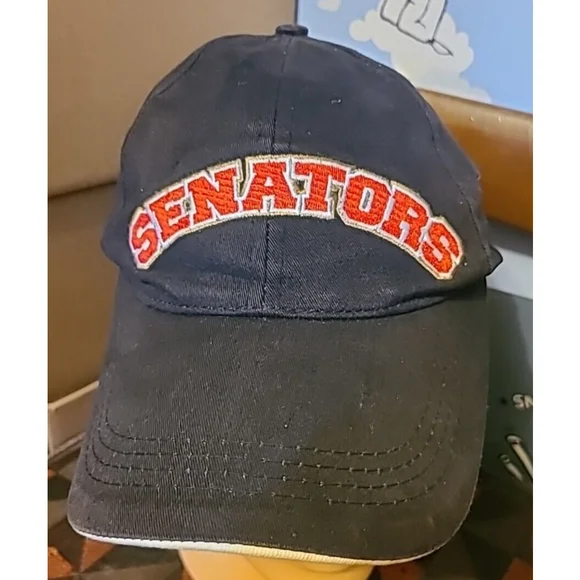 Ottawa Senators Hat Adjustable Large Logo NHL Official Licensed The Home Game - Picture 2 of 12